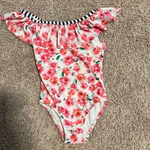 Tommy Bahamas Off the Shoulder Swimsuit